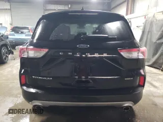 2021 Ford Escape Titanium Hybrid with VIN 1FMCU9DZ5MUB33023, listed as a Copart auction lot 42180155 with 56,230 mi miles and Salvage title. Bid and sale history available at DreamBid. Image 6.