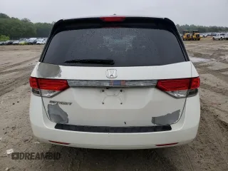 2014 Honda Odyssey EX-L with VIN 5FNRL5H63EB079306, listed as a Copart auction lot 57170635 with 256,140 mi miles and Clean title. Bid and sale history available at DreamBid. Image 6.