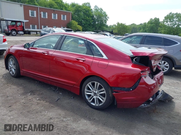 2015 Lincoln MKZ with VIN 3LN6L2G98FR615384, listed as a IAAI auction lot 42340517 with 92,274 mi miles and . Bid and sale history available at DreamBid. Image 3.