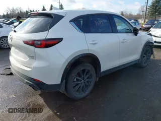 2024 Mazda CX-5 2.5 Carbon Turbo with VIN JM3KFBAY5R0425970, listed as a IAAI auction lot 41187507 with 8,851 mi miles. Bid and sale history available at carsss.com. Image 4.