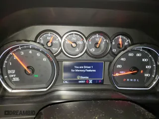 2019 Chevrolet Silverado 1500 LTZ with VIN 1GCUYGED3KZ193340, listed as a Copart auction lot 47320775 with 44,001 mi miles and Salvage Title. Bid and sale history available at carsss.com. Image 9.