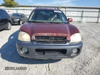 2005 Hyundai Santa Fe GLS with VIN KM8SC13D65U936463, listed as a Copart auction lot 67032944 with 186,292 mi miles and Salvage Title. Bid and sale history available at carsss.com. Image 5.