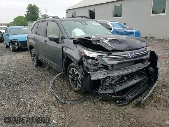 2025 Subaru Forester Premium z VIN JF2SLDDC8SH433230, wystawiony jako Copart lot #57046655 z przebiegiem 4 688 mil mil oraz Szkoda całkowita • Salvage title. Historia ofert i sprzedaży dostępna na DreamBid. Obrazek 15.