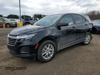 2024 Chevrolet Equinox LS z VIN 3GNAXHEG6RL154787, wystawiony jako Copart lot #53456825 z przebiegiem 41 382 mil mil oraz Nie do naprawy • Non repairable. Historia ofert i sprzedaży dostępna na DreamBid. Obrazek 1.