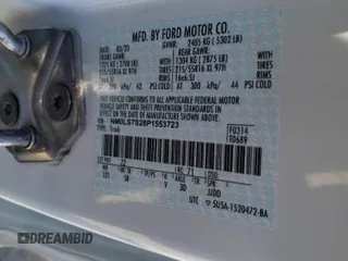 2023 Ford Transit Connect XL с VIN NM0LS7S28P1553723, выставлен на аукционе Copart как лот 51361865 с пробегом 61 313 миль миль и Списание • Salvage title. История ставок и продаж доступна на DreamBid. Изображение 13.