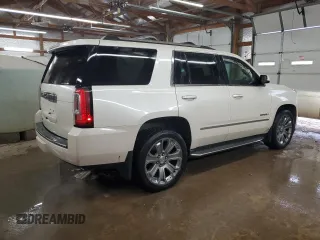 2015 GMC Yukon Denali with VIN 1GKS2CKJ1FR564002, listed as a Copart auction lot 45494045 with 108,310 mi miles and Salvage Title. Bid and sale history available at carsss.com. Image 3.
