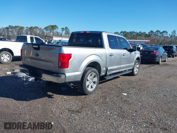2020 Ford F-150 XL with VIN 1FTEW1C46LFA82441, listed as a IAAI auction lot 41327036 with 91,112 mi miles. Bid and sale history available at carsss.com. Image 4.
