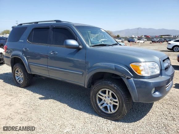 2006 Toyota Sequoia Limited with VIN 5TDBT48A46S275140, listed as a Copart auction lot 50007505 with 291,840 mi miles and Salvage Title. Bid and sale history available at carsss.com. Image 4.