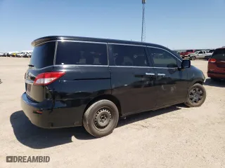 2012 Nissan Quest S with VIN JN8AE2KP8C9033053, listed as a Copart auction lot 54130704 with 155,162 mi miles and Salvage Title. Bid and sale history available at carsss.com. Image 3.