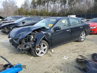 2005 Lexus ES 330 with VIN JTHBA30G355123434, listed as a Copart auction lot 46282485 with 0 mi miles and Salvage Title. Bid and sale history available at carsss.com. Image 1.