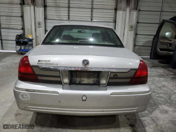 2009 Mercury Grand Marquis LS with VIN 2MEHM75V89X630768, listed as a Copart auction lot 48989755 with 139,342 mi miles and Salvage Title. Bid and sale history available at carsss.com. Image 6.