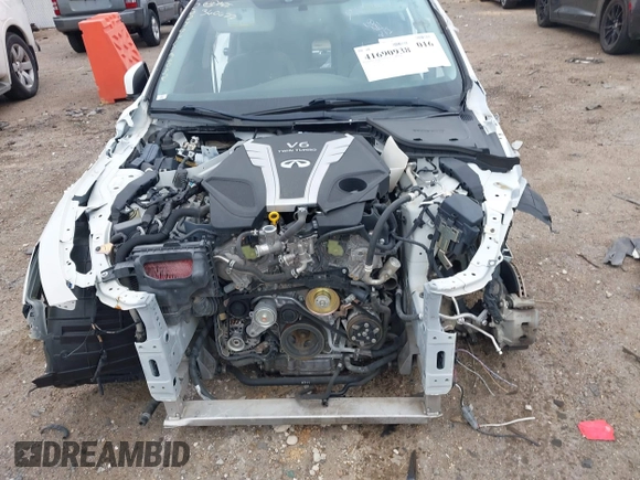 2018 Infiniti Q50 Luxe with VIN JN1EV7AP3JM360677, listed as a IAAI auction lot 41690938 with 120,807 mi miles and . Bid and sale history available at DreamBid. Image 10.