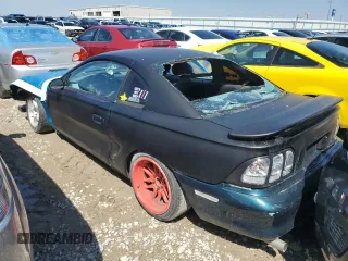 1995 Ford Mustang GT with VIN 1FALP42T7SF127468, listed as a Copart auction lot 46521535 with 142,188 mi miles and Clean title. Bid and sale history available at DreamBid. Image 2.