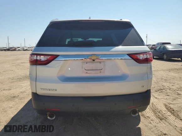 2019 Chevrolet Traverse LT Cloth with VIN 1GNERGKW8KJ312450, listed as a Copart auction lot 70515914 with 69,331 mi miles and Salvage title. Bid and sale history available at DreamBid. Image 6.