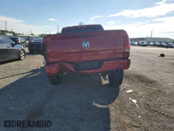 2014 Ram 1500 Express with VIN 1C6RR6FT7ES102240, listed as a Copart auction lot 74353394 with 123,157 mi miles and Salvage title. Bid and sale history available at DreamBid. Image 6.