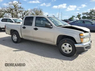 2005 GMC Canyon 1SB SLE Z85 with VIN 1GTCS138658111627, listed as a Copart auction lot 80232384 with 143,775 mi miles and Salvage Title. Bid and sale history available at carsss.com. Image 4.