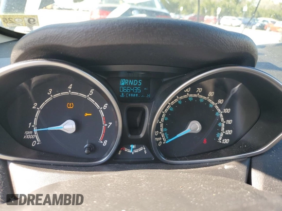 2016 Ford Fiesta SE with VIN 3FADP4BJXGM142590, listed as a Copart auction lot 48748965 with 66,435 mi miles and Salvage Title. Bid and sale history available at DreamBid. Image 9.