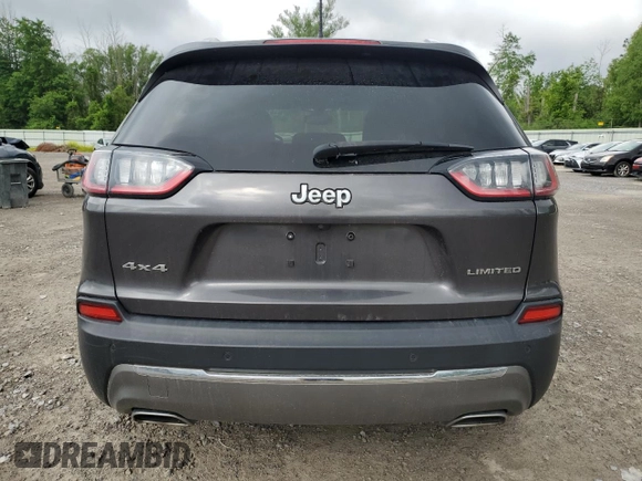 2019 Jeep Cherokee Limited с VIN 1C4PJMDX7KD476137, выставлен на аукционе Copart как лот 61635875 с пробегом 69 203 миль миль и Списание • Salvage title. История ставок и продаж доступна на DreamBid. Изображение 6.