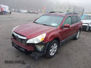 2011 Subaru Outback 2.5i Limited Pwr Moon with VIN 4S4BRBKC9B3419608, listed as a IAAI auction lot 41911566 with 161,138 mi miles. Bid and sale history available at carsss.com. Image 2.