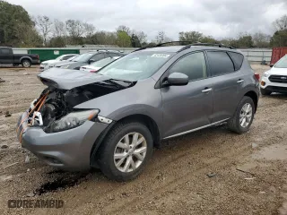2014 Nissan Murano LE with VIN JN8AZ1MW3EW523827, listed as a Copart auction lot 76989304 with 139,047 mi miles and Salvage Title. Bid and sale history available at carsss.com. Image 1.