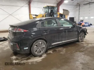 2020 Hyundai Ioniq SE with VIN KMHC65LD9LU233973, listed as a Copart auction lot 42699895 with 61,087 mi miles and Non repairable. Bid and sale history available at DreamBid. Image 3.