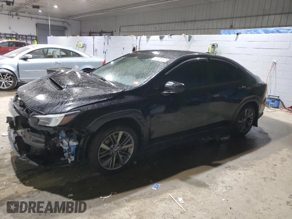 2024 Subaru WRX with VIN JF1VBAB69R9802245, listed as a Copart auction lot 41381875 with 17,573 mi miles and Salvage Title. Bid and sale history available at carsss.com. Image 1.