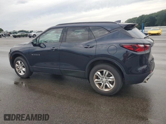 2020 Chevrolet Blazer LT with VIN 3GNKBCRS1LS656351, listed as a Copart auction lot 63394895 with 103,760 mi miles and Clean title. Bid and sale history available at DreamBid. Image 2.