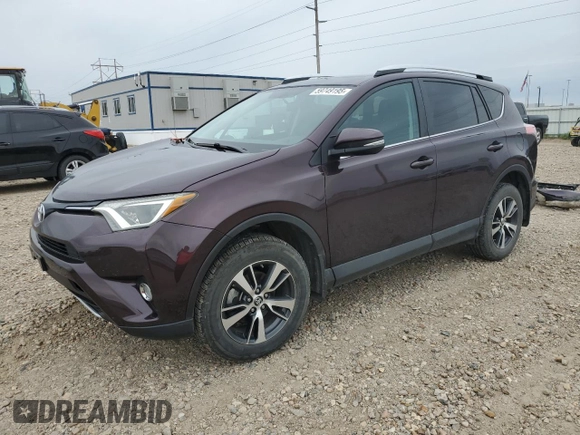 2016 Toyota RAV4 XLE with VIN 2T3RFREV0GW517044, listed as a Copart auction lot 59749195 with 81,834 mi miles and Salvage title. Bid and sale history available at DreamBid. Image 1.