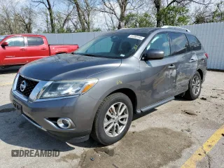 2016 Nissan Pathfinder Platinum with VIN 5N1AR2MM7GC639788, listed as a Copart auction lot 51359145 with 111,331 mi miles and Salvage Title. Bid and sale history available at carsss.com. Image 1.