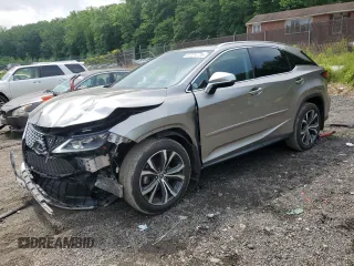 2020 Lexus RX 350 with VIN 2T2HZMDA7LC214475, listed as a Copart auction lot 57374175 with 41,785 mi miles and Salvage title. Bid and sale history available at DreamBid. Image 1.