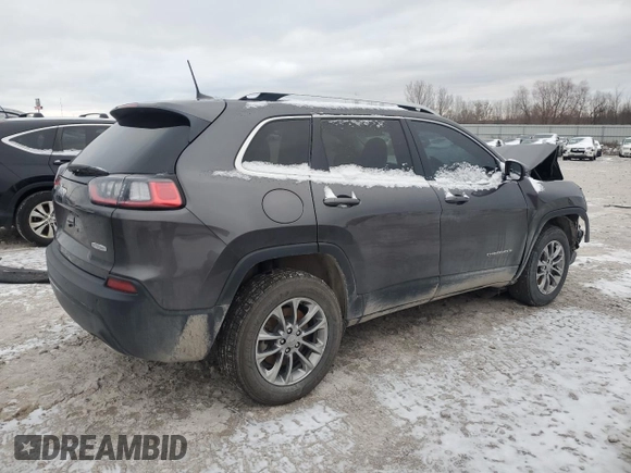 2019 Jeep Cherokee Latitude Plus with VIN 1C4PJMLX9KD347043, listed as a Copart auction lot 84671434 with 69,075 mi miles and Salvage Title. Bid and sale history available at carsss.com. Image 3.