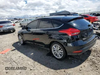 2017 Ford Focus Titanium with VIN 1FADP3N23HL279694, listed as a Copart auction lot 53452725 with 92,740 mi miles and Salvage Title. Bid and sale history available at carsss.com. Image 2.