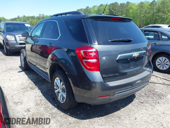2017 Chevrolet Equinox LT with VIN 2GNFLFEK5H6134740, listed as a IAAI auction lot 41997815 with 128,297 mi miles. Bid and sale history available at carsss.com. Image 3.