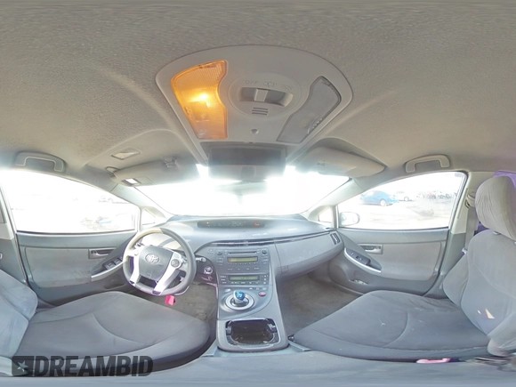 2010 Toyota Prius II with VIN JTDKN3DU3A1301298, listed as a Copart auction lot 43279915 with 215,454 mi miles and Salvage Title. Bid and sale history available at DreamBid. Image 12.