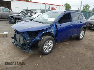 2022 Toyota Corolla Cross LE with VIN 7MUCAABG1NV042004, listed as a IAAI auction lot 42352160 with 58,442 mi miles and . Bid and sale history available at DreamBid. Image 23.