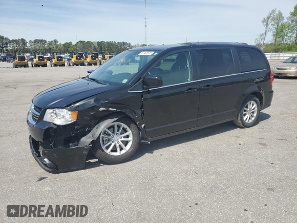 2019 Dodge Grand Caravan SXT with VIN 2C4RDGCG8KR695799, listed as a Copart auction lot 51465525 with 63,831 mi miles and Salvage Title. Bid and sale history available at carsss.com. Image 1.