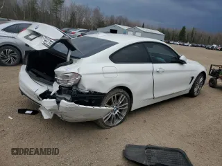 2017 BMW 4 Series 430i xDrive with VIN WBA4R9C52HK878447, listed as a Copart auction lot 52761665 with Not Provided miles and Salvage Title. Bid and sale history available at DreamBid. Image 3.