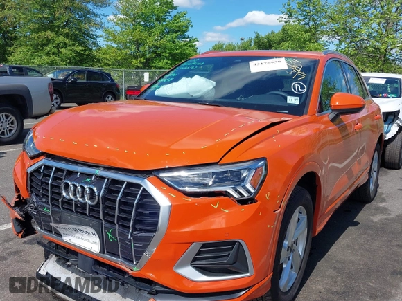 2022 Audi Q3 Premium Plus z VIN WA1BUCF36N1149539, wystawiony jako IAAI lot #42176930 z przebiegiem 13 152 mil mil oraz . Historia ofert i sprzedaży dostępna na DreamBid. Obrazek 18.