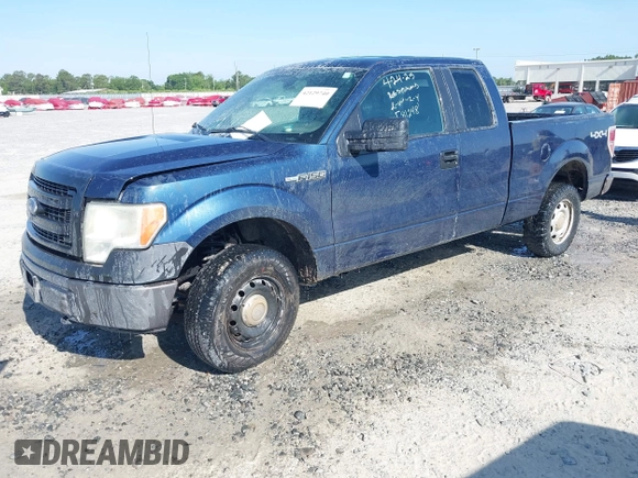 2014 Ford F-150 XL with VIN 1FTEX1EM3EKF81248, listed as a IAAI auction lot 42129740 with 93,767 mi miles and . Bid and sale history available at carsss.com. Image 17.