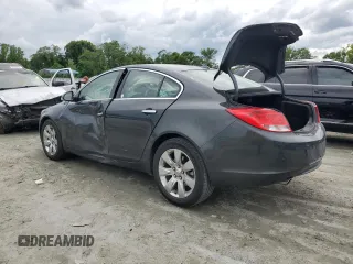 2013 Buick Regal Turbo Premium 2 with VIN 2G4GT5GV8D9166164, listed as a Copart auction lot 58703425 with 77,657 mi miles and Salvage title. Bid and sale history available at DreamBid. Image 2.