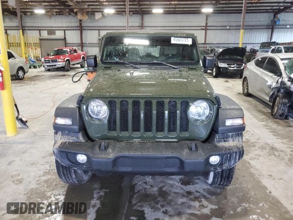 2023 Jeep Wrangler Sport S with VIN 1C4HJXDG3PW619523, listed as a Copart auction lot 45926725 with 50,789 mi miles and Salvage Title. Bid and sale history available at DreamBid. Image 5.