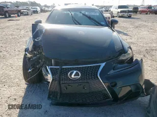 2014 Lexus IS 250 with VIN JTHBF1D25E5019919, listed as a Copart auction lot 58667425 with 154,400 mi miles and Salvage title. Bid and sale history available at DreamBid. Image 5.