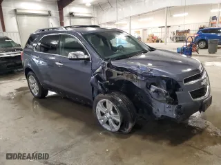 2013 Chevrolet Equinox LTZ with VIN 2GNFLGE34D6207136, listed as a Copart auction lot 47862685 with 124,654 mi miles and Salvage Title. Bid and sale history available at carsss.com. Image 4.