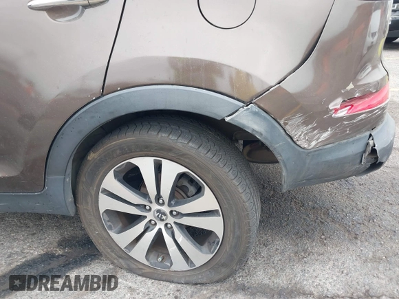 2011 Kia Sportage EX with VIN KNDPC3A21B7061942, listed as a IAAI auction lot 42537500 with Not provided miles and . Bid and sale history available at DreamBid. Image 6.