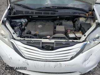 2017 Toyota Sienna LE with VIN 5TDJZ3DC3HS171060, listed as a Copart auction lot 65908415 with 108,082 mi miles and Salvage title. Bid and sale history available at DreamBid. Image 12.