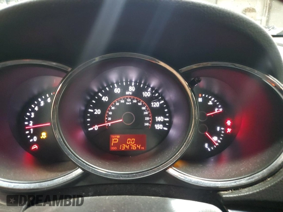 2011 Kia Sorento LX with VIN 5XYKT4A25BG100700, listed as a Copart auction lot 50430305 with 134,764 mi miles and Salvage Title. Bid and sale history available at DreamBid. Image 9.