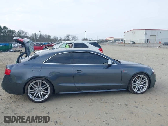2015 Audi S5 Premium Plus with VIN WAUCGAFR7FA005913, listed as a IAAI auction lot 41542991 with 108,731 mi miles. Bid and sale history available at carsss.com. Image 13.