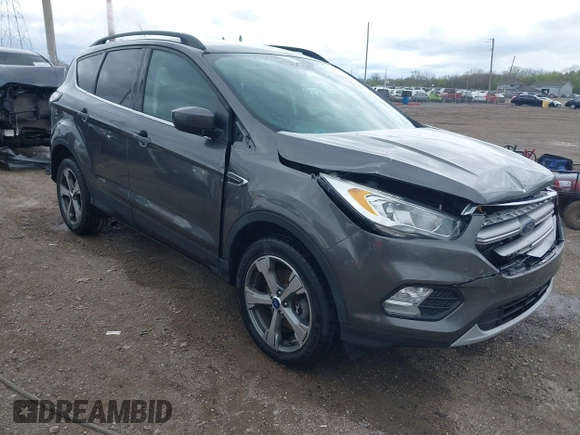 2017 Ford Escape SE with VIN 1FMCU9GD4HUE45193, listed as a IAAI auction lot 42055861 with 154,961 mi miles and . Bid and sale history available at DreamBid. Image 1.