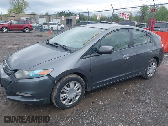 2010 Honda Insight LX with VIN JHMZE2H55AS041684, listed as a IAAI auction lot 42222564 with 296,830 mi miles and . Bid and sale history available at DreamBid. Image 2.