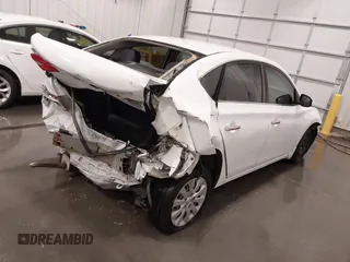 2017 Nissan Sentra SV with VIN 3N1AB7APXHY372520, listed as a IAAI auction lot 42051927 with 95,690 mi miles. Bid and sale history available at carsss.com. Image 4.